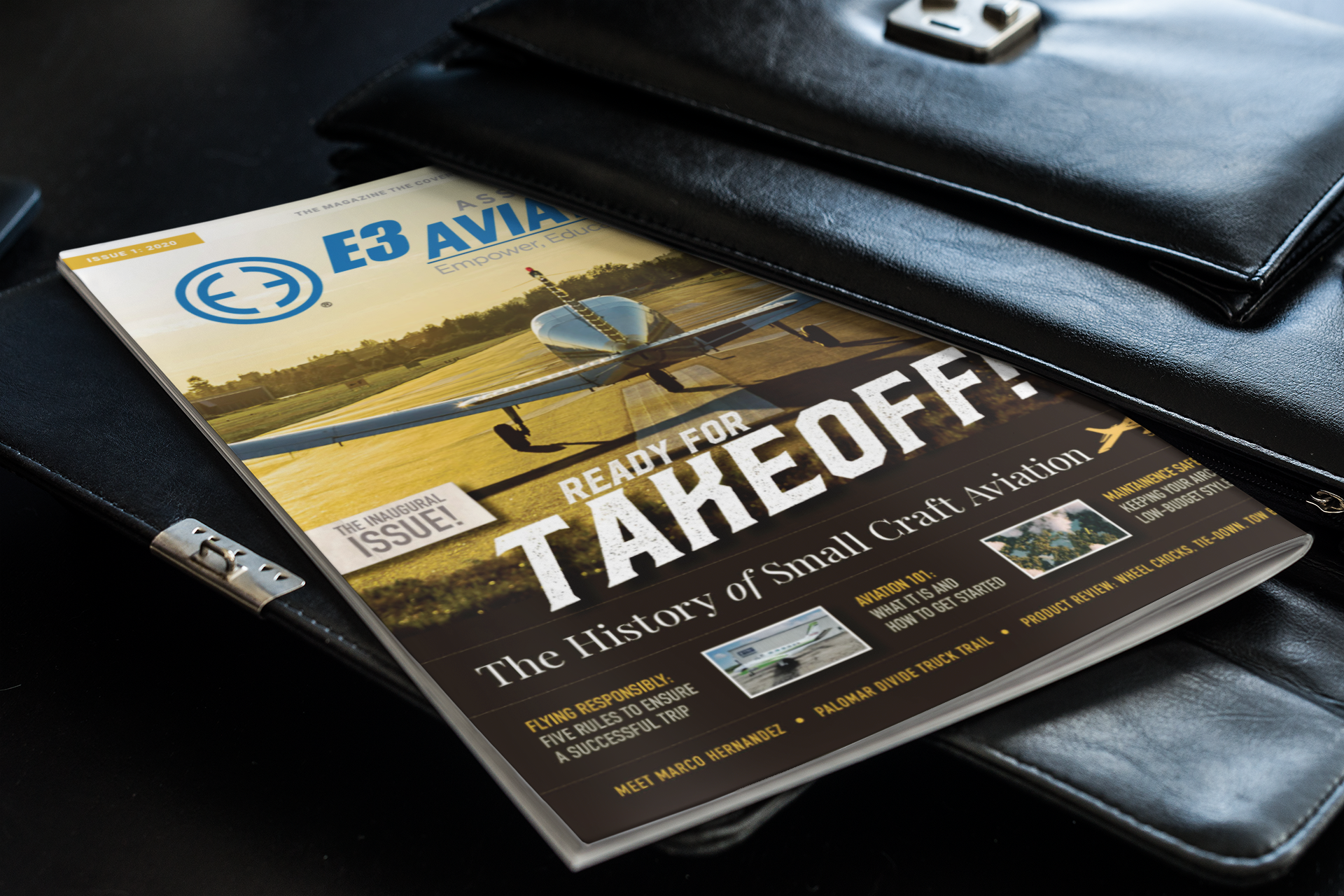The E3 Aviation Digital Pilot Magazine — Inaugural Issue